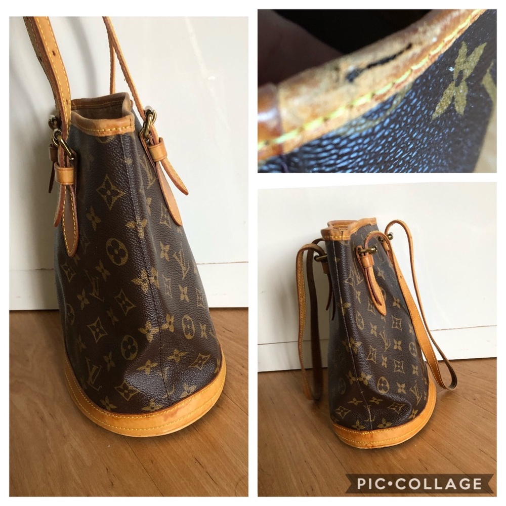 Authentic Louis Vuitton bucket pm shoulder bag - Picture 6 of 8